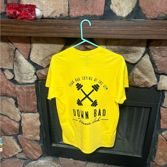 Gildan Tops - “Down bad crying at the gym” Tee